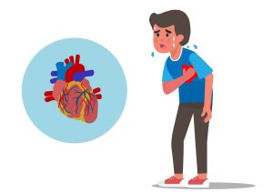 Chest pain or pressure (in severe cases)