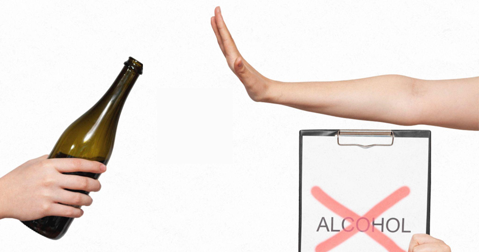 Avoiding alcohol