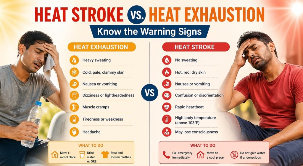 heat stroke treatment