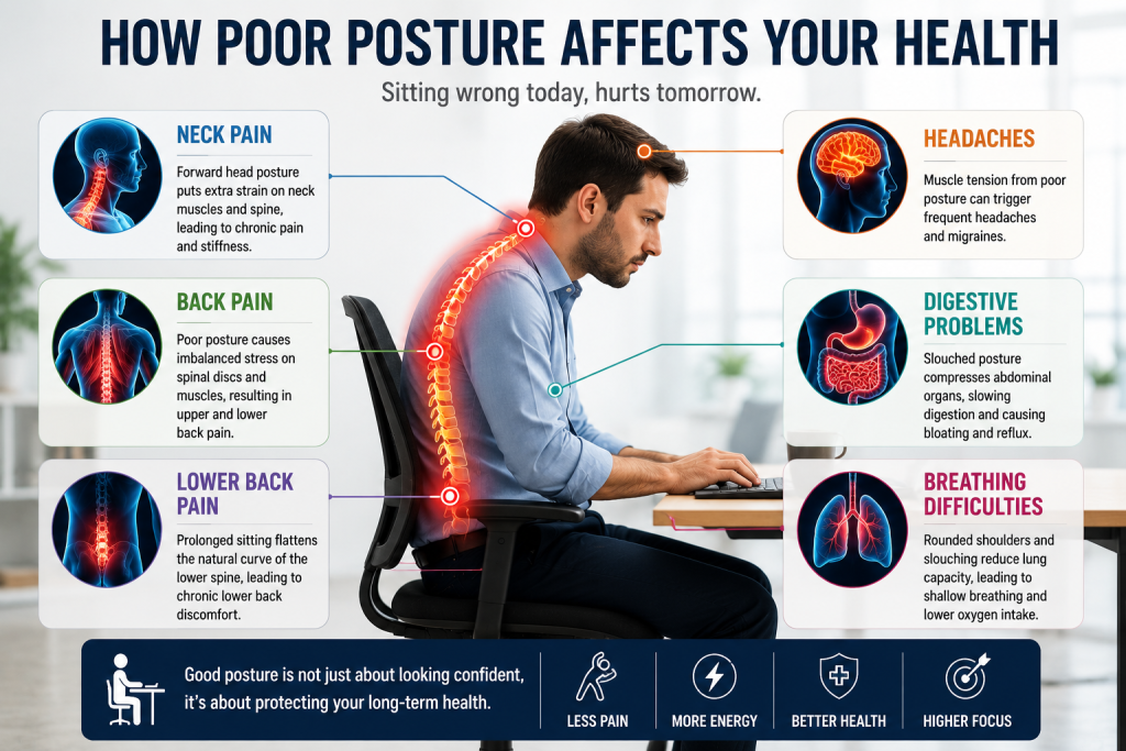 Poor Posture Affects Your Health