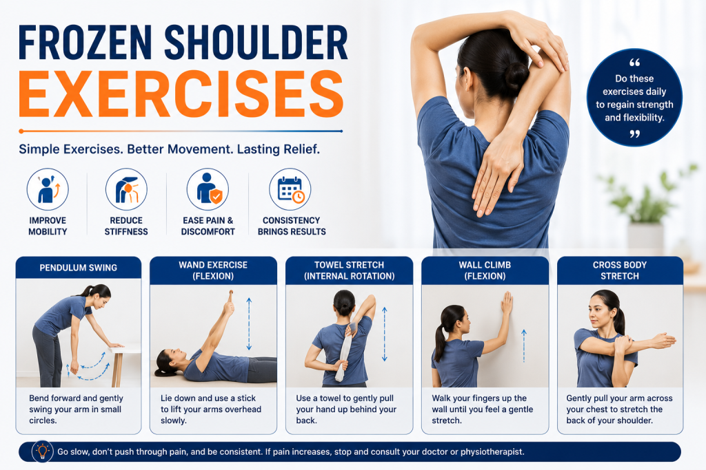 Frozen Sholder Exercises