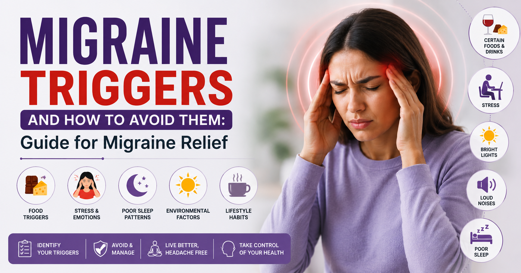 Migraine Triggers and How to Avoid Them: Guide for Migraine Relief